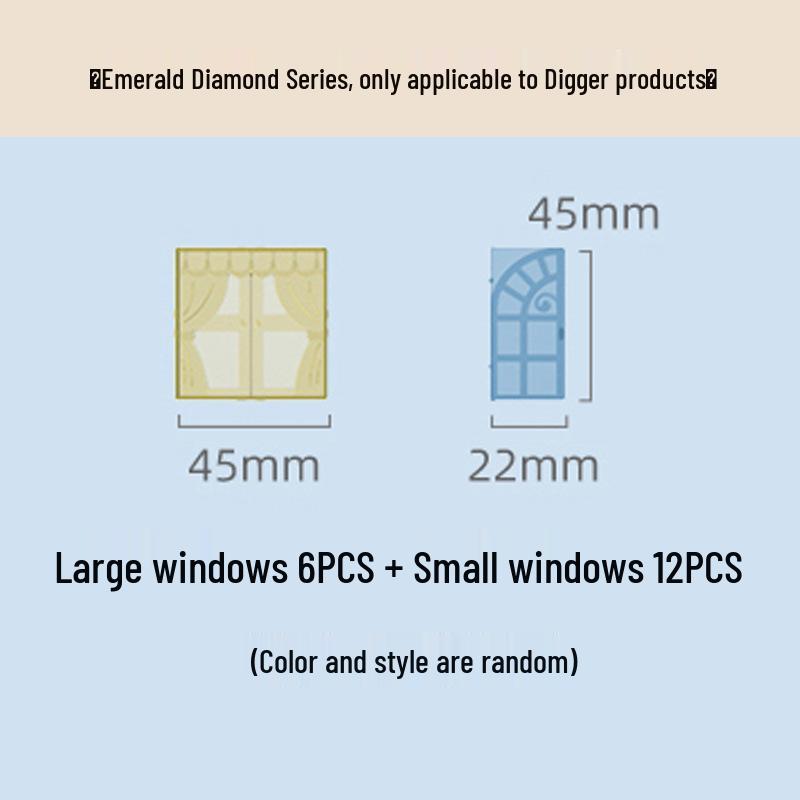 Genuine Magnetic Tiles Replacement Parts - Magnetic Car Accessories for Educational Building Toy