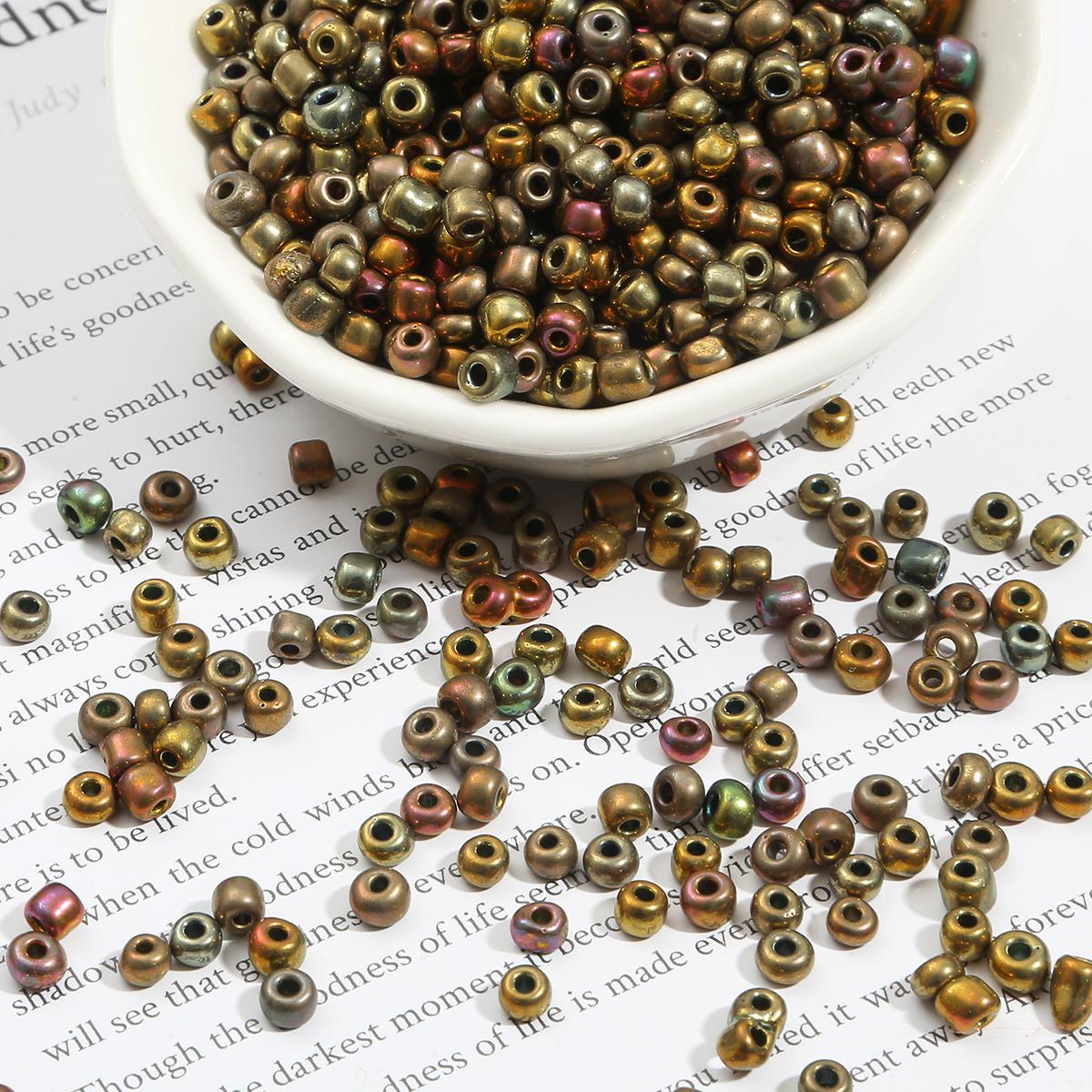 

2/3/4 мм австрийские хрустальные бусины с круглым отверстием, металлические цветные чешские стеклянные бусины для изготовления ювелирных изделий, аксессуары «сделай сам» 4mm 150pcs