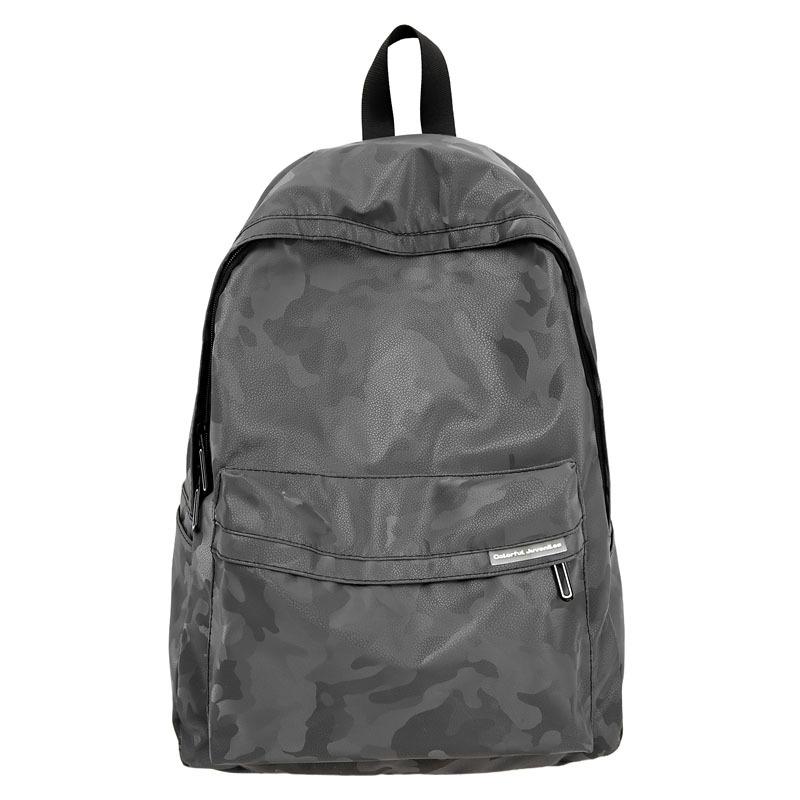 Camouflage backpack for men and women, lightweight waterproof large-capacitytravel backpack, junior high school student, high school student schoolbag