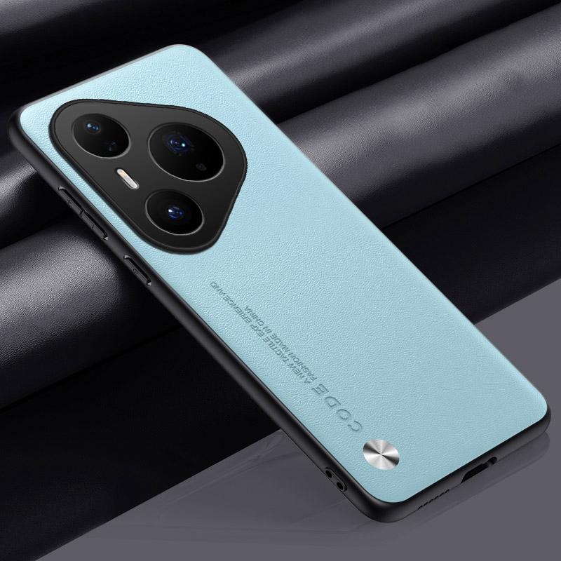 Luxury PU Leather Case For Huawei Pura 80 Pro Plus Back Cover Matte Silicone Full Protection Phone Case For Huawei Pura 80 Ultra