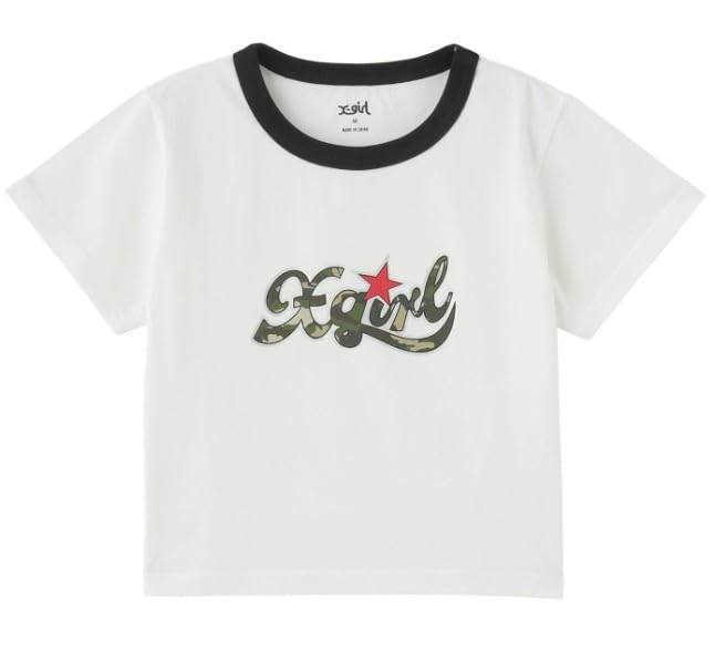 

Зірковий Камуфляжний Логотип Короткий Рукав Укорочена Футболка STAR CAMO LOGO CROPPED TEE M X-girl Футболка, Короткий Рукав 105252011006, БІЛИЙ, білий