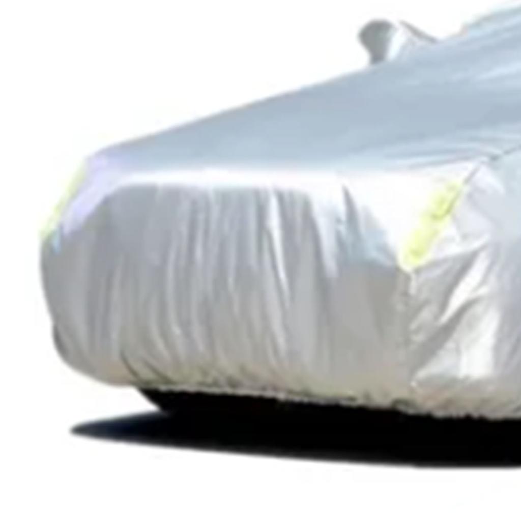 Autoabdeckung Wetterfest Schneesicher Winddicht UV-Schutz Universelle Passform für Automobile