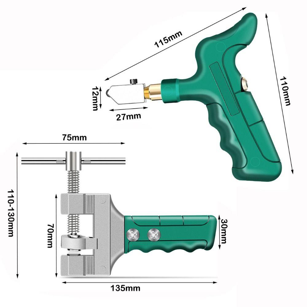 New Manual Diamond Glass Cutter Professional Green Glass Ceramic Tile Cutting Tile Cutter