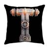 Luxury Home Decor Pillow Cover Car Living Room Sofa Cushion Cover Mechanical Style Letter Pattern Cushion Cover