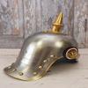 Deutsche Pickelhaube aus Stahl und Messing – Helm preußischer Militärischer Spikehelm – Militärdekoration – Wohndekoration – Einzigartiges Geschenk