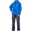 Champion Stretch Rain Suit for Men & Women, Blue, Size LL, Waterproof Top & Bottom Set, Unisex Rainwear CHU18STLL
