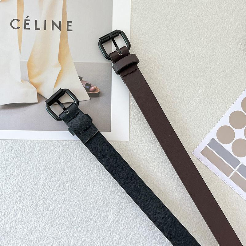 Elegant Black Pu Belt For Women Chic And Versatile For Dresses And Jeans