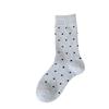 Polka Dot Wool Socks for Women In Autumn and Winter, Thickened Retro Mid-calf Pile Socks with Polka Dots