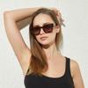 Retro High-End Sunglasses For Women'S Trendy Hip-Hop Uv-Proof Square Sunglasses