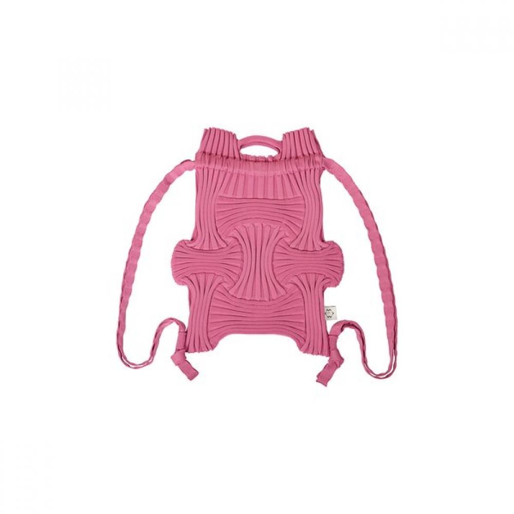 Pleatsmama New Bow Backpack Pink