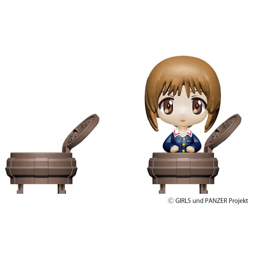 PLATZ Girls & Panzer 1/64 RC Battle Tank Series Panzer IV Ausf.H (Ausf.D Modified) Anglerfish Team Electric Radio Control GPRC-1