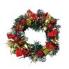 Christmas Wreath, Outdoor Lighted Christmas Wreath For Front Door, Xmas Wreath For Holiday Christmas Party Decorations