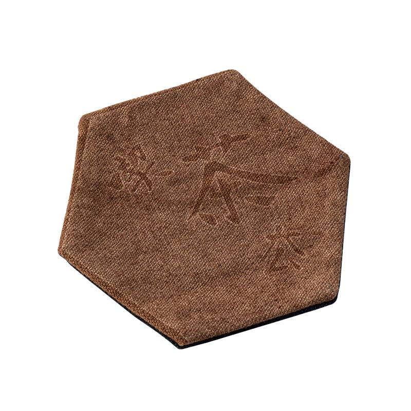 Zen Tie-Dye Hexagonal Fabric Coaster