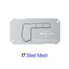 Mijing Z20 Pro Reballing Stencil Fixture Kits for iPhone X-17 Pro Max Motherboard Middle Frame Planting Tin Platform Hand Tools