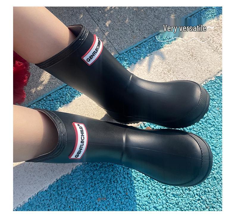 Dziecięce wodoodporne antypoślizgowe kalosze dla chłopców i dziewczynek, w wieku 2-8 lat - Oryginalna prosta jakość