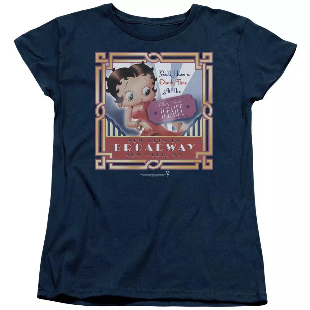 Betty Boop  On Broadway  Women s T-Shirt S