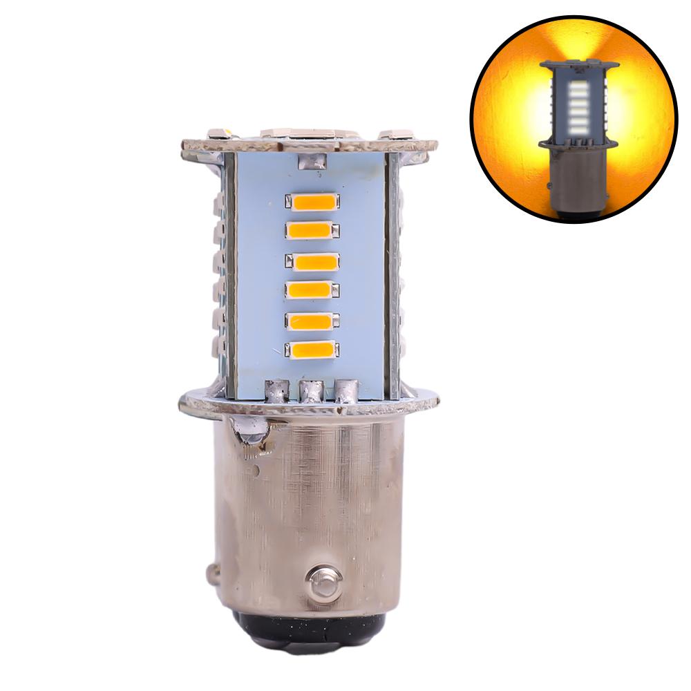 

1157 светодиодный автомобильный мотоцикл стоп-сигнал номерной знак поворотник парковка стробоскоп сигнал мигалка тормозные задние фонари авто задний ход лампа 1PC жёлтый