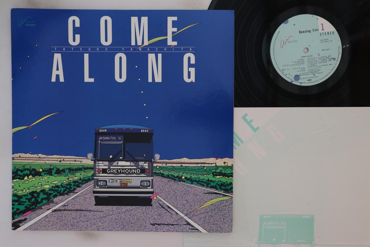 

LP Record TATSURO YAMASHITA - Come Along AIR8003 AIR 1984 Japan Japanese Pop/Rock