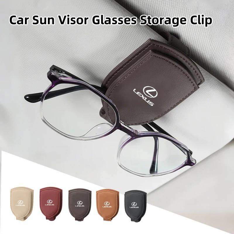 Car Visor Glasses Clip Sunglasses Box Card Holder Interior For Lexus IS250 IS200 ES350 GS400 GS430 GX460 HS250h IS300 IS350