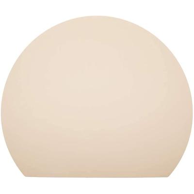 iMedia Cutting Board, Dishwasher Safe, Round, Heat-Resistant Elastomer, Approx. 29 X 35 Cm, Beige, 1009124