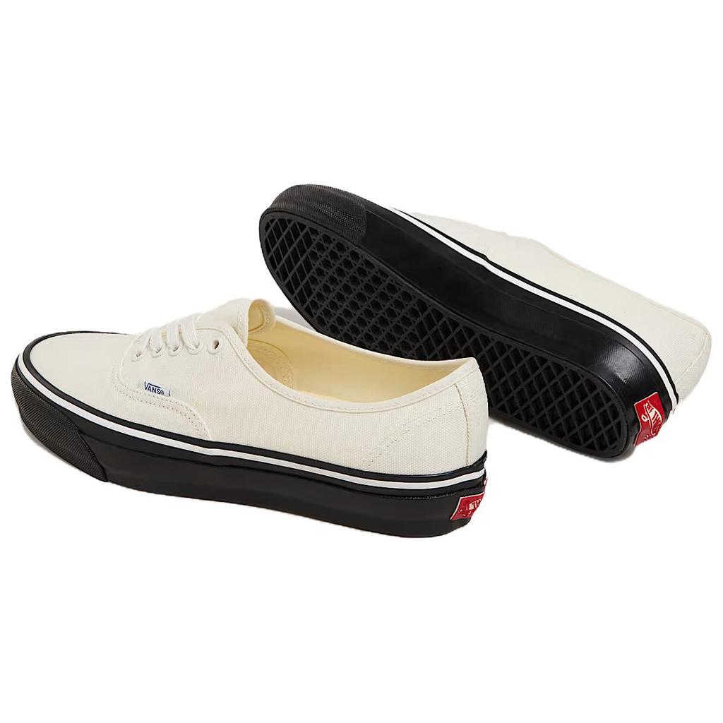 Vans Authentic 44 LX White Black Unisex Sneakers Cream VN000EBNYB2