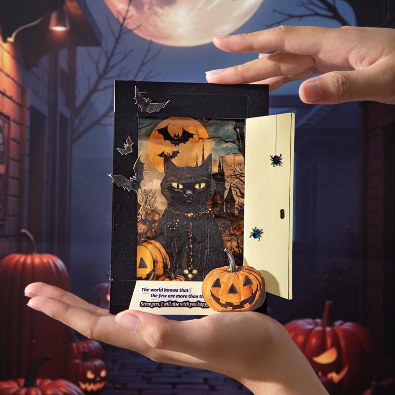 2m/roll Celtic Town Series Decor Halloween Washi Tape Creative Planner Handbook Collage DIY Scrapbook Material Masking Tape