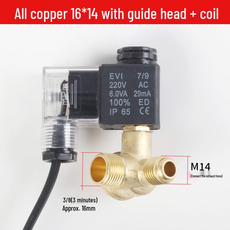 Cichy Bezolejowy Kompresor Powietrza Elektrozawór i Zawór Uwalniania Ciśnienia 220V/380V