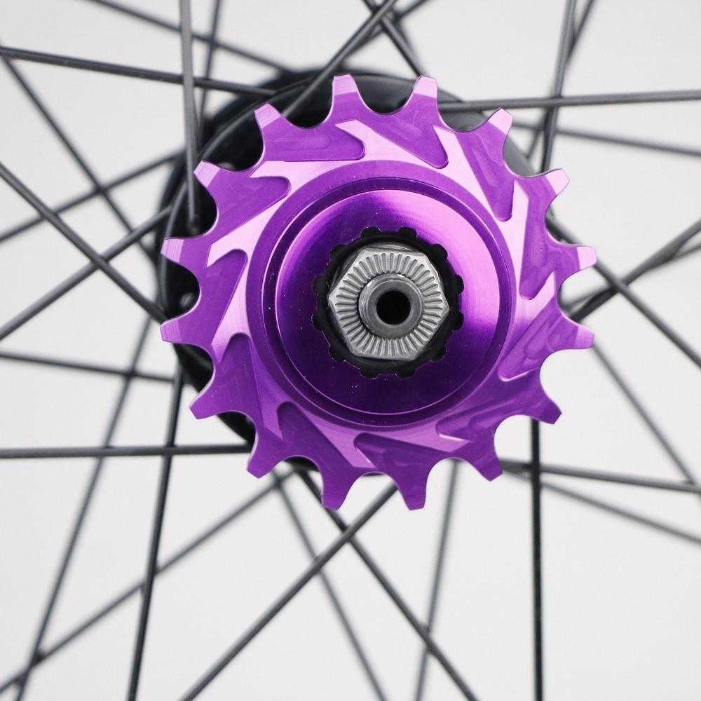 Aluminum Alloy Single Speed Bike Freewheel 16T HG Freewheel Conversion Kit Bike Modification