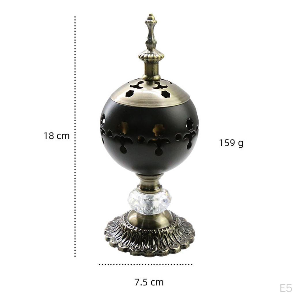 Burner Hollow Censer Holder Crafts for Home Living Room Decor Ornaments