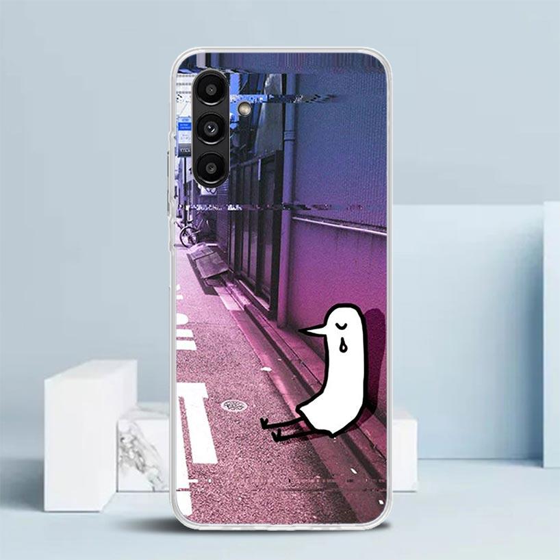 Oyasumi Punpun Cover for Samsung Galaxy A17 A37 A57 A16 A26 A36 A56 A15 A14 A55 Phone Case A13 A53 A25 A35 A24 A34 A23 A33 Galax