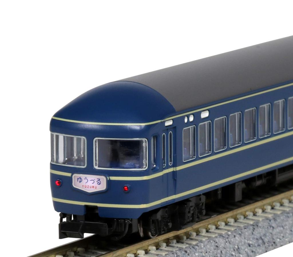 KATO N Gauge 20 Series Sleeper Express Basic Set Railway Model Passenger Car Yuzuru/Hakutsuru 8-Car 10-1518
