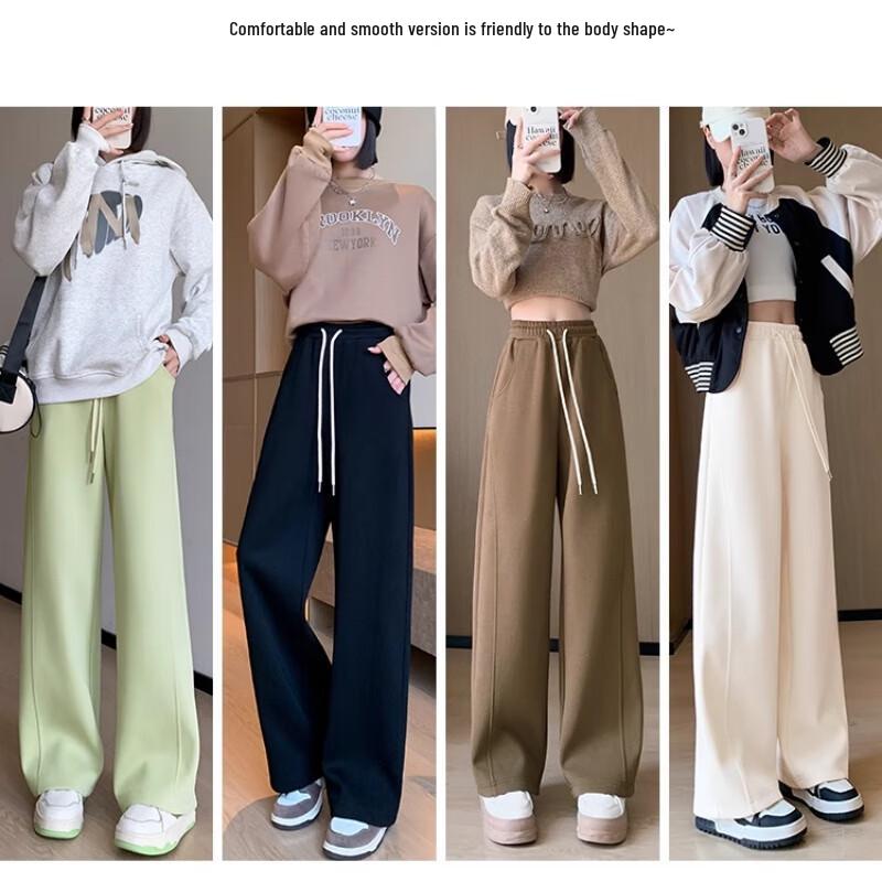 Warrior Women's 2025 Autumn/Winter Loose Wide-Leg Casual Pants