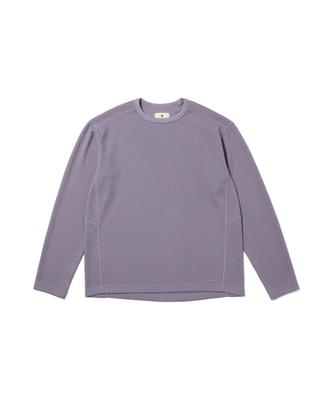 T-shirt Térmica Seca para Homem e Tamanho Roxo Claro [Snow Peak] T-shirt de Manga Comprida para Mulher, L,