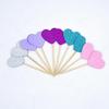 Heart Cake Topper: Bright Red, Perfect for Birthdays, Weddings, and Valentine's Day.