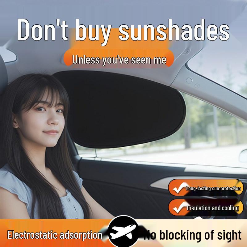 Magnetic Car Window Sunshade: Heat Insulation & Sun Protection