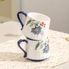 Creative Retro Style Ceramic Mugs Home Afternoon Tea Exquisite Coffee Cups High End Unique Tea Set Breakfast Milk Cup