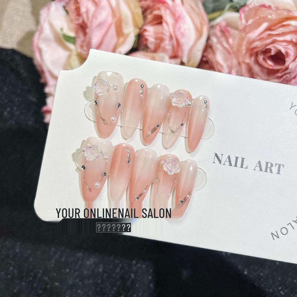 Handmade Removable Summer Nails - INS Style