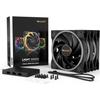 Ventilateur soyez calme!light wings 140mm pwm à 3 pack haute vitesse (bl079)
