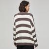 Women's French Style Striped Knitted Sweater