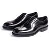 Fashion Men's Genuine Cow Leather Oxford Dress Shoes, Height Increase, Formal Lift Brogues, Wedding Suit Shoes, High Quality Elevator