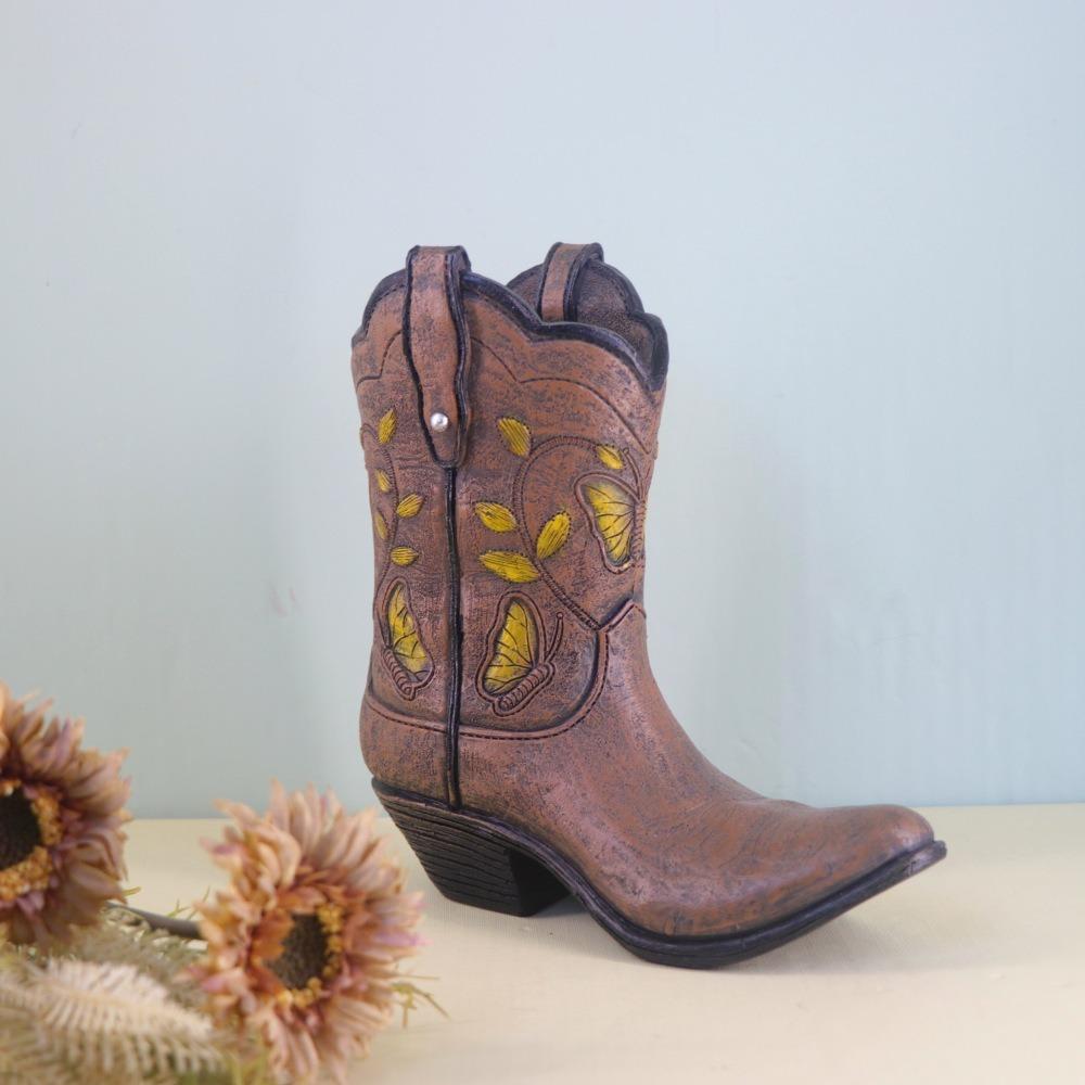 Elegant Boot Shaped Vases Unique Flower Arrangement Pot  Hydroponic Planting