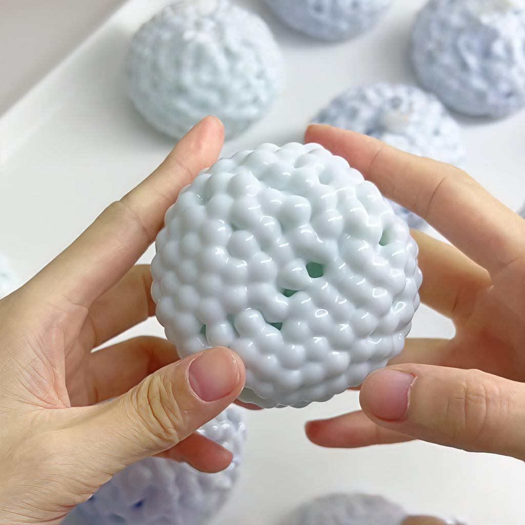Glitter Dumpling Squishy with Box Dumplings Sensory Squeeze Toy for Stress Relief ASMR Children Adult Birthday Gifts Party Favor