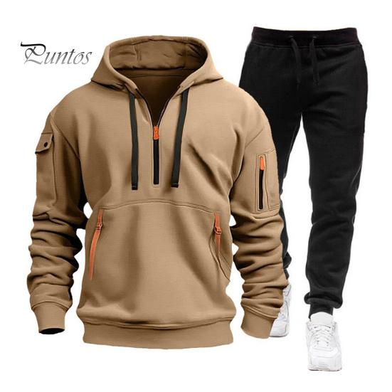 

Комплект из 2 предметов: мужская толстовка, брюки, комплект с капюшоном, завязками на шнурке, длинные спортивные топы с эластичной талией, длинные брюки, однотонный мешковатый спортивный костюм XXXL хаки