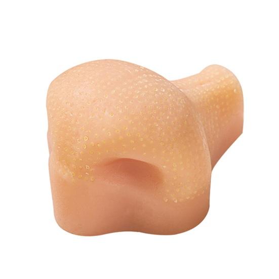 Stress Relief Nose Blackheads Removal Toy with Tweezers Bag Realistic Nose Acne Simulator Pimple