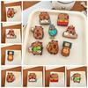 Creative Capybara Acrylic Clip Kawaii Binding Sealing Clamp Note Clip Cute Paper Clip  Student