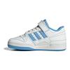 adidas Originals Forum Low Comfortable Shock Absorbing Durable Low Top Kids Skate Shoes Kids Sneaker White Blue JH6359