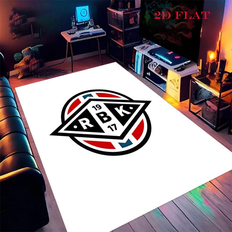 Rosenborg Ballklub Carpet Rug for Living Room Bedroom Home Sofa Decoration,Kids play Nonslip Floor Mat 40x60cm( 15x23in )