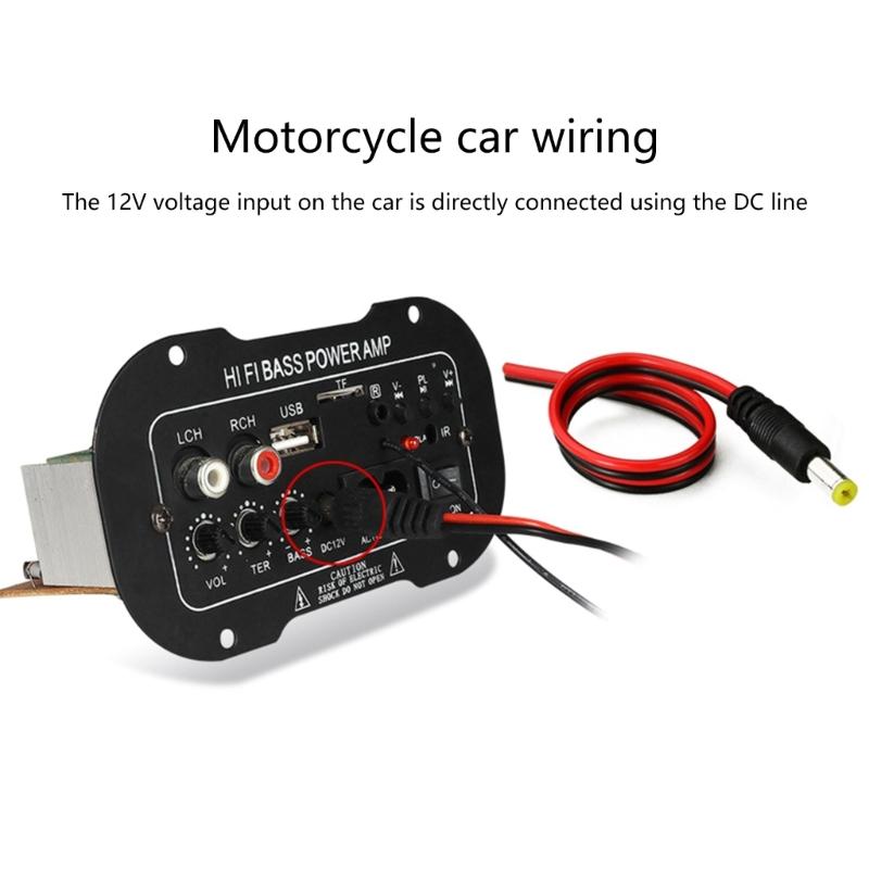 Kabelloses HiFi Bass Leistungsverstärkerplatine mit Subwoofer Audio Leistungsverstärkermodulen mit Höhen- und Bassregelung