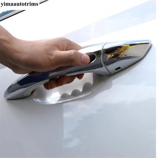Außentürgriff Dekoration Schutzabdeckung Zierleiste für Hyundai Tucson NX4 - 2026 ABS Chrom / Karbonfaser Zubehör