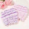 Washing Face Elastic Headband Stylish Elastic Headband with Hollow Design Non-slip Wide Hair Accessories for Women Twist Knitted